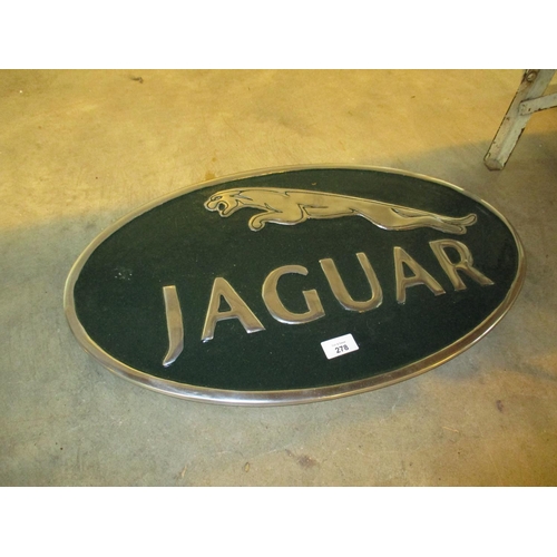 278 - Jaguar Plaque