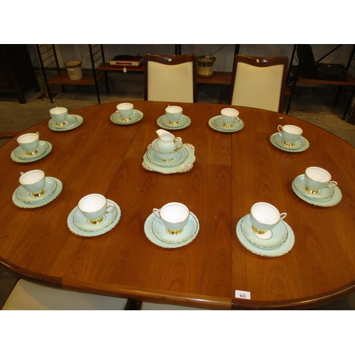 290 - Tuscan China 37 Piece Tea Set