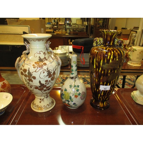 55 - Three Oriental Vases