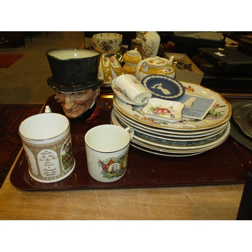 65 - Royal Doulton John Peel Jug, Decorative Plates etc