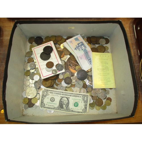 96 - Box of Coins and Banknotes