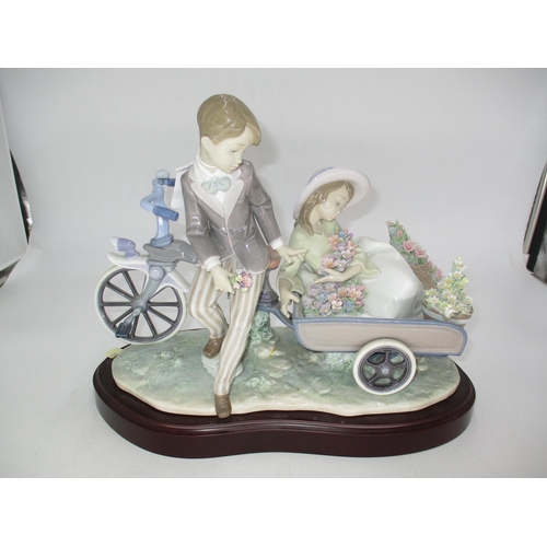 324 - Lladro Figure Group Country Ride No. 5958