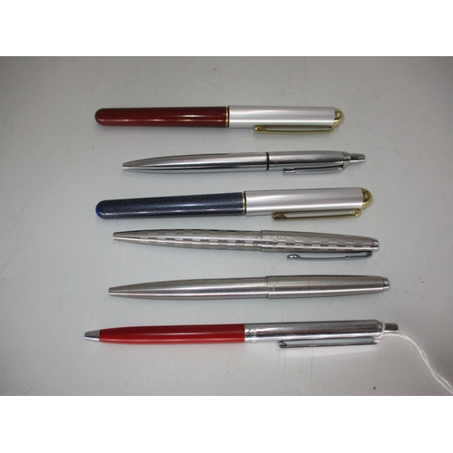 377 - Parker, Papermate, Rollerball and Other Pens (6)