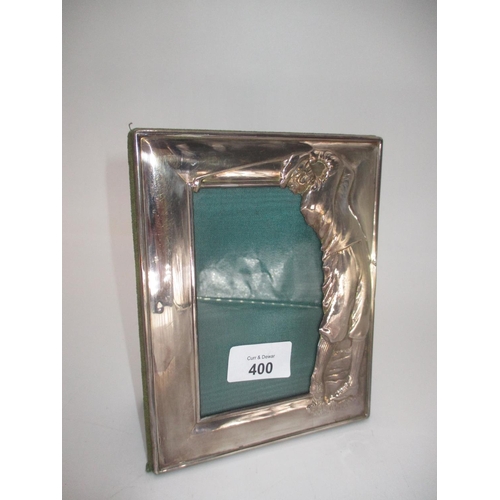 400 - Sterling Silver Golf Photo Frame