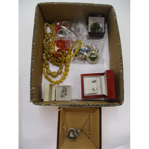 458 - Box of Costume Jewellery