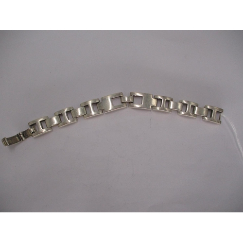 476 - Silver Heavy Gauge Link Bracelet, 73g