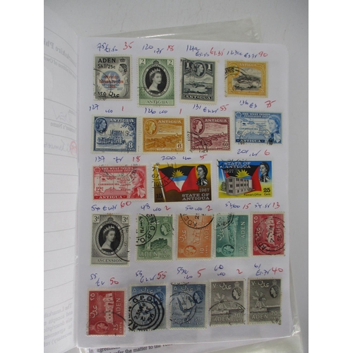 506 - Stamps - 3 Club Books of Mostly Q.E.2. Commonwealth Stamps, circa £120 Selling Value Left