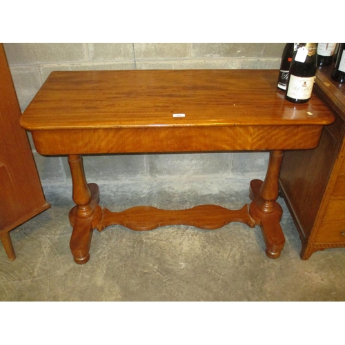 667 - Victorian Mahogany Side Table, 105x48cm