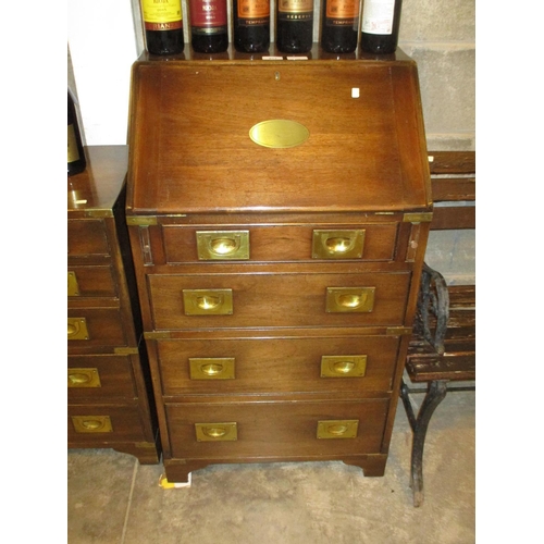 671 - Campaign Style Bureau, 53cm