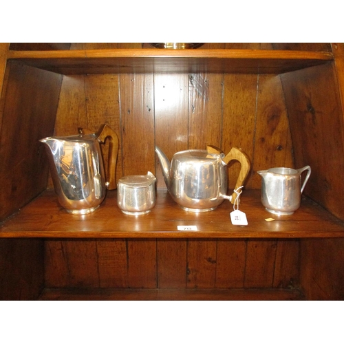 112 - Picquot 4 Piece Tea Service