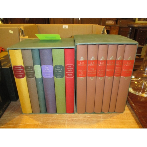 148 - Two Boxed Sets of Folio Society Books - E M Forster and Thomas Hardy