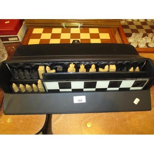 164 - Travelling Chess Set