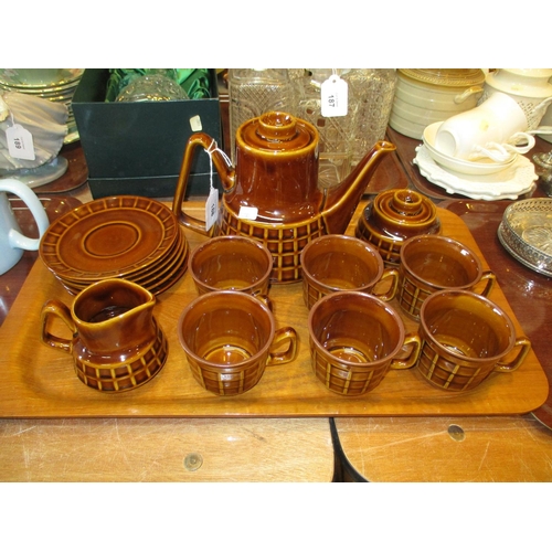 188 - Polish 15 Piece Coffee Set