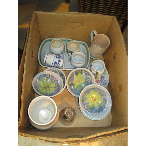 225 - Box of Buchan Pottery etc