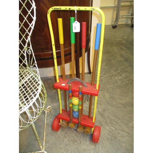 330 - Childs Croquet Set