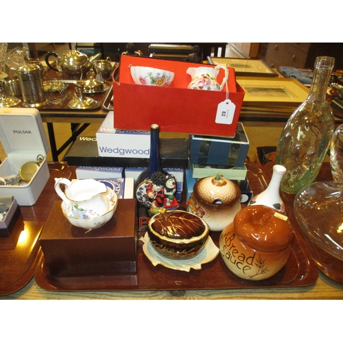 82 - Wedgwood, Carltonware, Royal Crown Derby etc