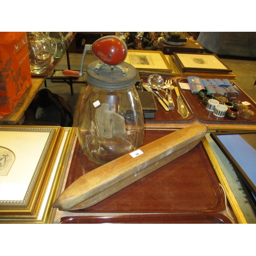 89 - Vintage Butter Churn and a Loom Shuttle