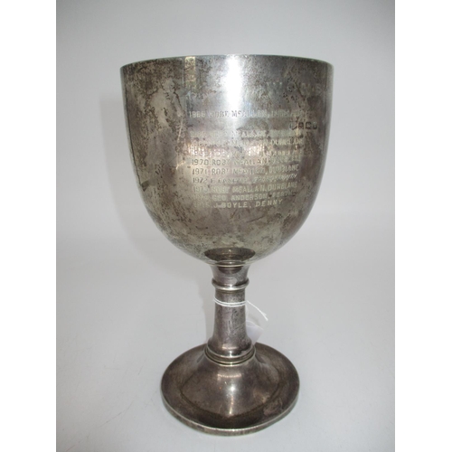 331 - Silver Trophy Goblet, Birmingham 1946, 420g