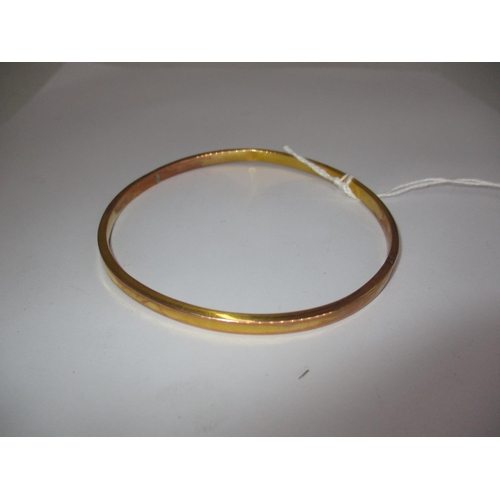 422 - 9c Gold Bangle, 5.07g