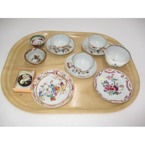 476 - Collection of Late 18th/Early 19th Century Chinese Export Porcelain Tea Bowls and Saucers etc