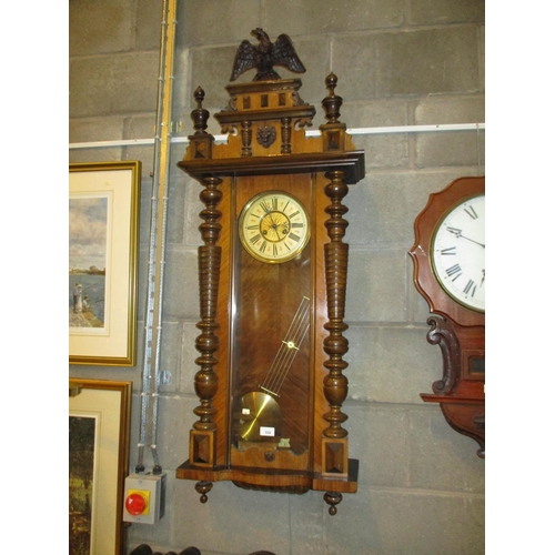 559 - Victorian Vienna Wall Clock