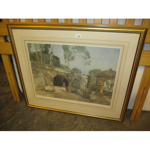 576 - William Russell Flint Limited Edition Print 828/850