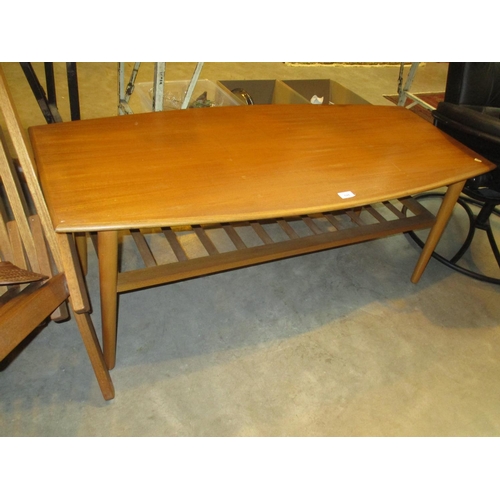 628 - Teak Coffee Table, 119x55cm