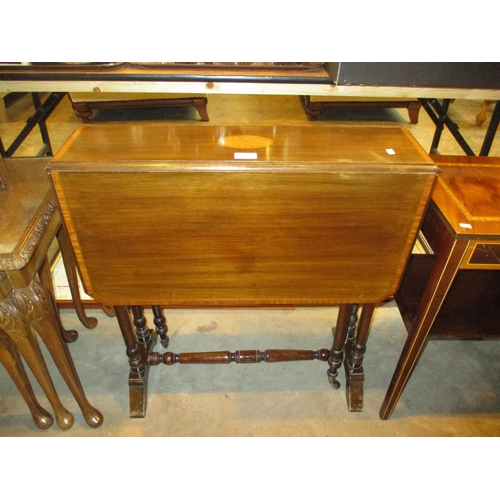 661 - Edwardian Inlaid Mahogany Sutherland Table