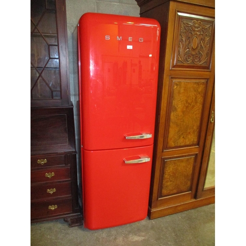 703 - Smeg Fridge Freezer