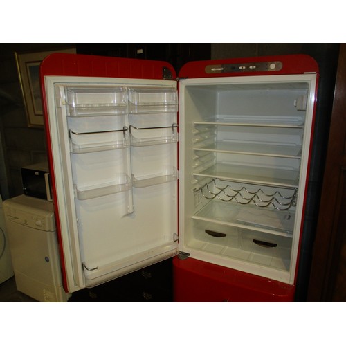 703 - Smeg Fridge Freezer