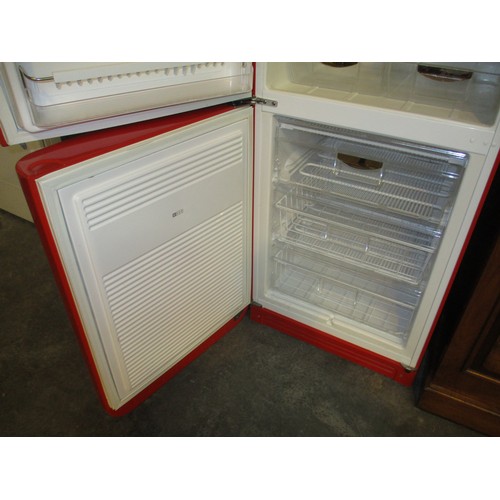 703 - Smeg Fridge Freezer