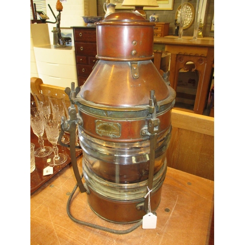 147 - Telford Grier MacKay & Co Ships Lantern, 47cm