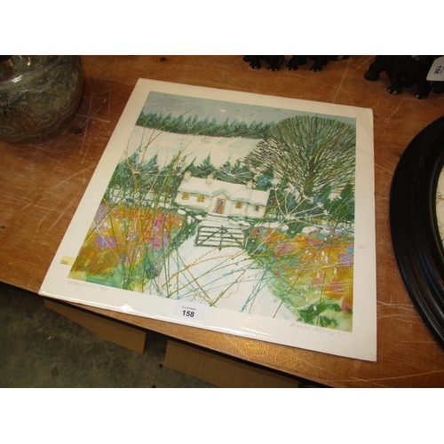 158 - Deborah Phillips Limited Edition Signed Print Winter Morn 7/10