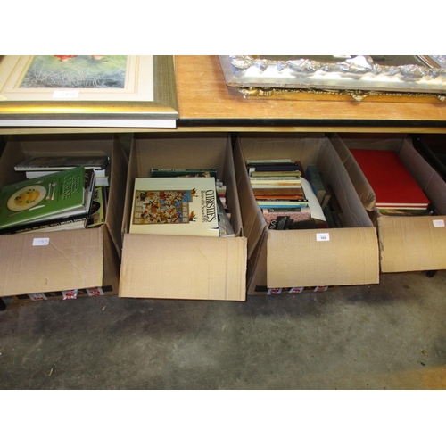 183 - Four Boxes of Books - Works Various