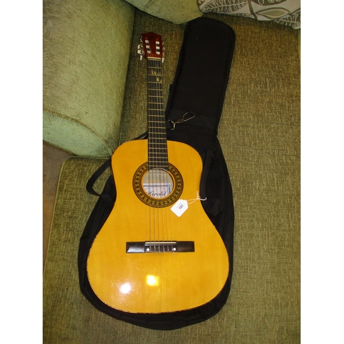 191 - Herald HL34 Acoustic Guitar with Bag