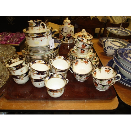 218 - Edwardian 31 and 18 Piece Tea Sets