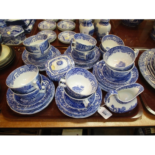 225 - Spode Italian 38 Piece Tea Set