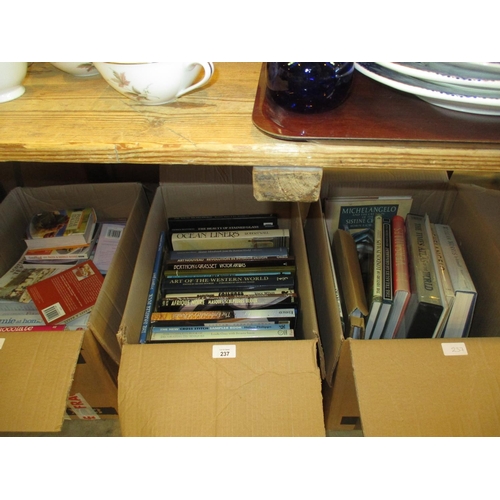 237 - Three Boxes of Books - Works Various