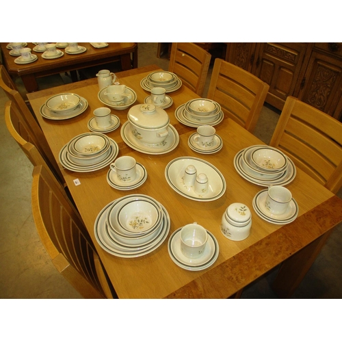 246 - Royal Doulton Will O' The Wisp Dinner Service, 53 pieces