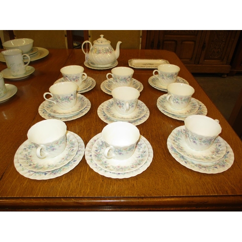 247 - Wedgwood Angela Tea Set, 31 pieces