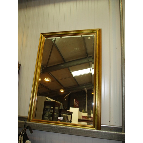 250 - Gilt Frame Wall Mirror, 95x67cm