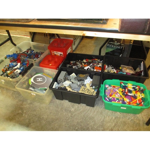 26 - Boxes of Lego, Knex etc