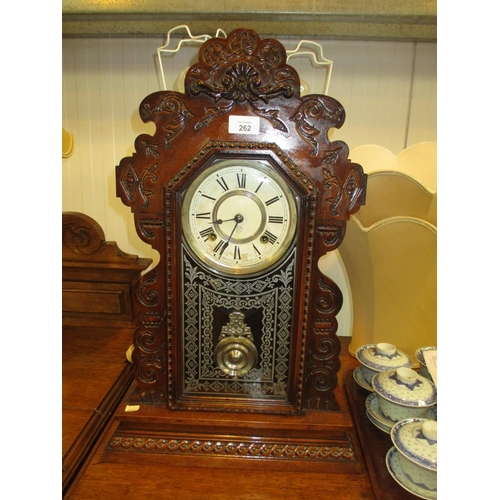 262 - Victorian American Gingerbread Clock