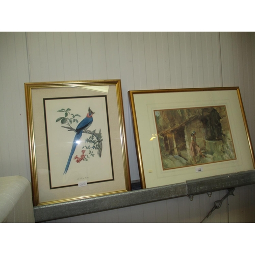 268 - Pair of William Russell Flint Prints and a Pair of Bird Prints