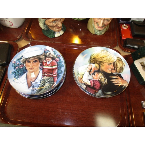 39 - Collection of 12 Princess Diana Plates