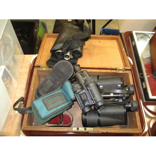 55 - Celestron, Scheffel and Other Binoculars etc