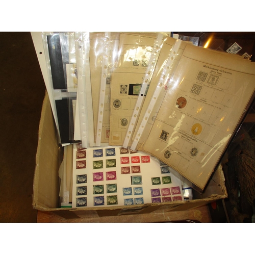 63 - Box of Stamps