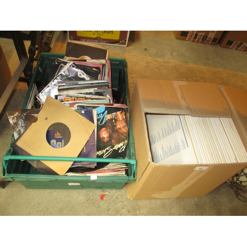 94 - Two Boxes of 45s and History of Rock Records