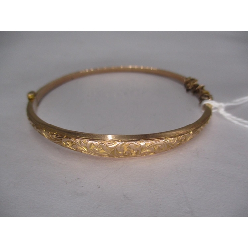 363 - 9ct Gold Bangle, 4.48g