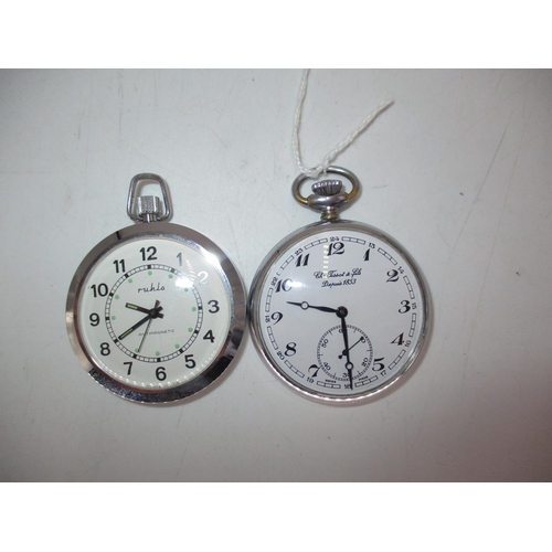 389 - Chs. Tissot & Fils and Ruhle Pocket Watches